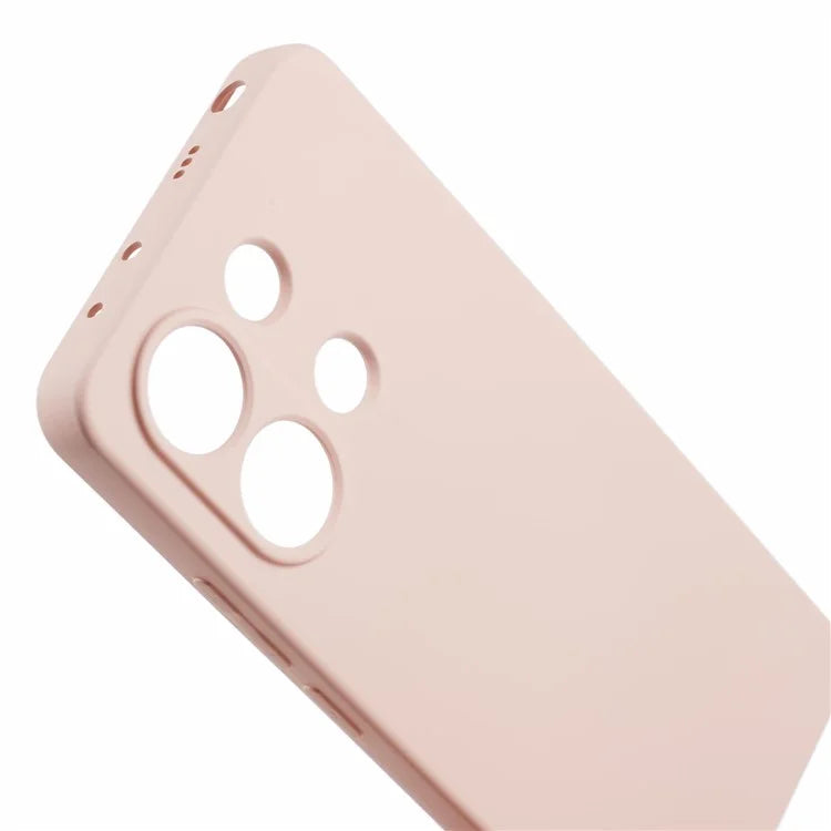 For Xiaomi Redmi Note 13 4G Case Soft TPU Fiber Lining Phone Shell (Precise Lens Cutout)