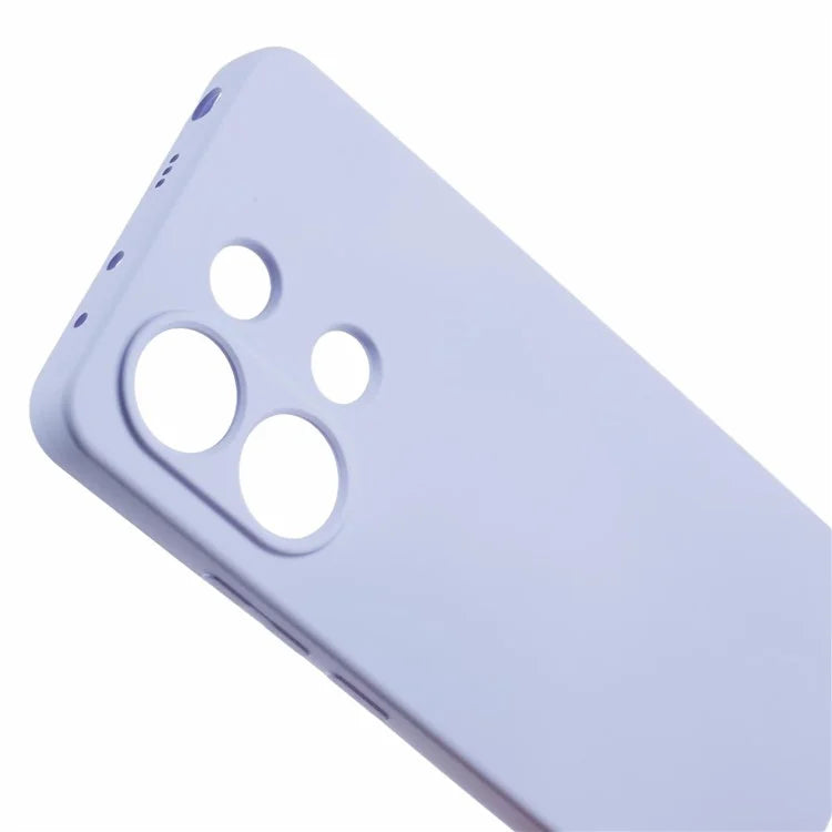 For Xiaomi Redmi Note 13 4G Case Soft TPU Fiber Lining Phone Shell (Precise Lens Cutout)