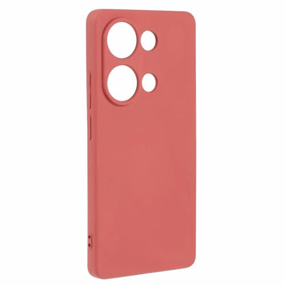 For Xiaomi Redmi Note 13 Pro 4G / Poco M6 Pro 4G Case Rubberized TPU Fiber Lining Cell Phone Cover (Precise Lens Cutout)