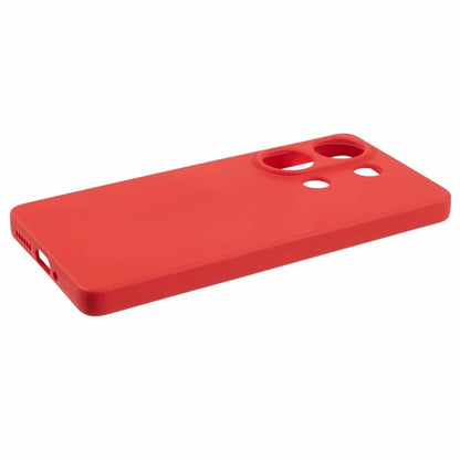 For Xiaomi Redmi Note 13 Pro 4G / Poco M6 Pro 4G Case Rubberized TPU Fiber Lining Cell Phone Cover (Precise Lens Cutout)