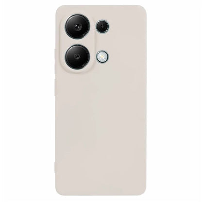 For Xiaomi Redmi Note 13 Pro 4G / Poco M6 Pro 4G Case Rubberized TPU Fiber Lining Cell Phone Cover (Precise Lens Cutout)