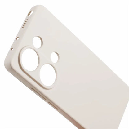 For Xiaomi Redmi Note 13 Pro 4G / Poco M6 Pro 4G Case Rubberized TPU Fiber Lining Cell Phone Cover (Precise Lens Cutout)