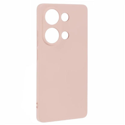 For Xiaomi Redmi Note 13 Pro 4G / Poco M6 Pro 4G Case Rubberized TPU Fiber Lining Cell Phone Cover (Precise Lens Cutout)