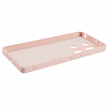 For Xiaomi Redmi Note 13 Pro 4G / Poco M6 Pro 4G Case Rubberized TPU Fiber Lining Cell Phone Cover (Precise Lens Cutout)