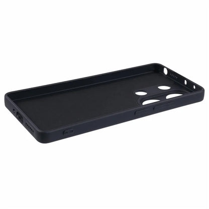 For Xiaomi Redmi Note 13 Pro 4G / Poco M6 Pro 4G Case Rubberized TPU Fiber Lining Cell Phone Cover (Precise Lens Cutout)