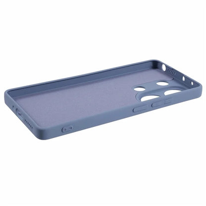 For Xiaomi Redmi Note 13 Pro 4G / Poco M6 Pro 4G Case Rubberized TPU Fiber Lining Cell Phone Cover (Precise Lens Cutout)