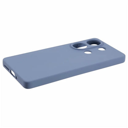 For Xiaomi Redmi Note 13 Pro 4G / Poco M6 Pro 4G Case Rubberized TPU Fiber Lining Cell Phone Cover (Precise Lens Cutout)