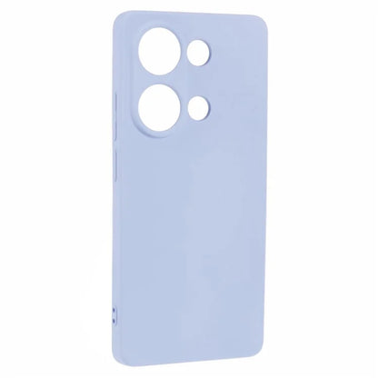For Xiaomi Redmi Note 13 Pro 4G / Poco M6 Pro 4G Case Rubberized TPU Fiber Lining Cell Phone Cover (Precise Lens Cutout)