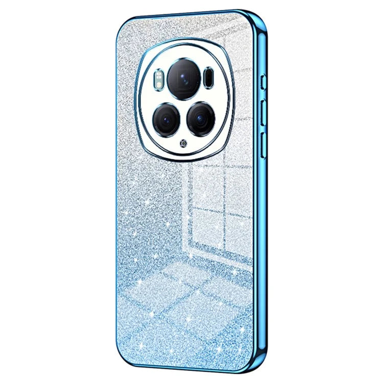 For Honor Magic6 Pro 5G Cell Phone Cases Gradient Glitter Electroplated TPU Shell