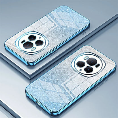 For Honor Magic6 Pro 5G Cell Phone Cases Gradient Glitter Electroplated TPU Shell