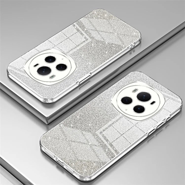 For Honor Magic6 Pro 5G Cell Phone Cases Gradient Glitter Electroplated TPU Shell