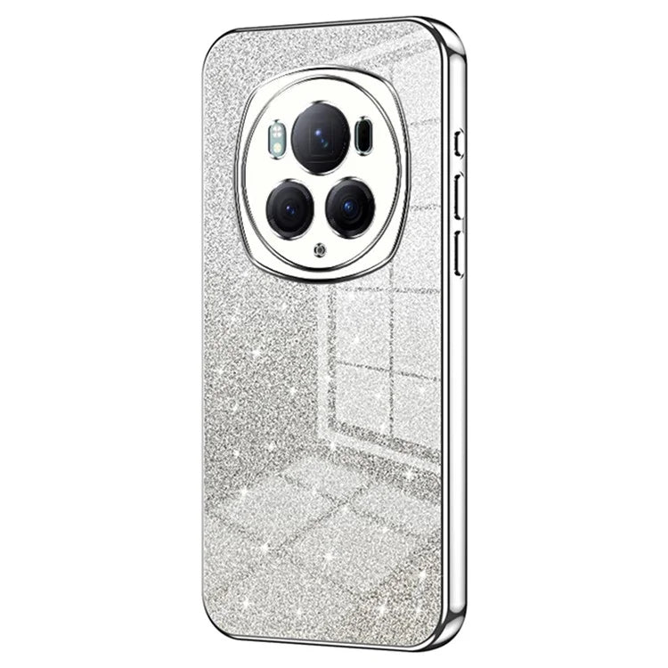 For Honor Magic6 Pro 5G Cell Phone Cases Gradient Glitter Electroplated TPU Shell