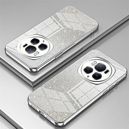 For Honor Magic6 Pro 5G Cell Phone Cases Gradient Glitter Electroplated TPU Shell