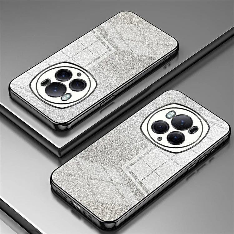 For Honor Magic6 Pro 5G Cell Phone Cases Gradient Glitter Electroplated TPU Shell
