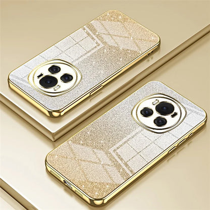 For Honor Magic6 5G Gradient Glitter Cell Phone Cases Electroplated TPU Shell