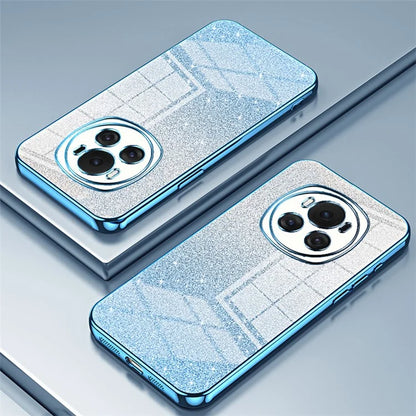 For Honor Magic6 5G Gradient Glitter Cell Phone Cases Electroplated TPU Shell