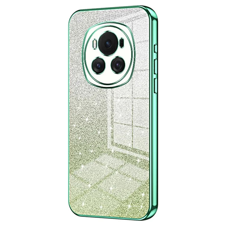 For Honor Magic6 5G Gradient Glitter Cell Phone Cases Electroplated TPU Shell