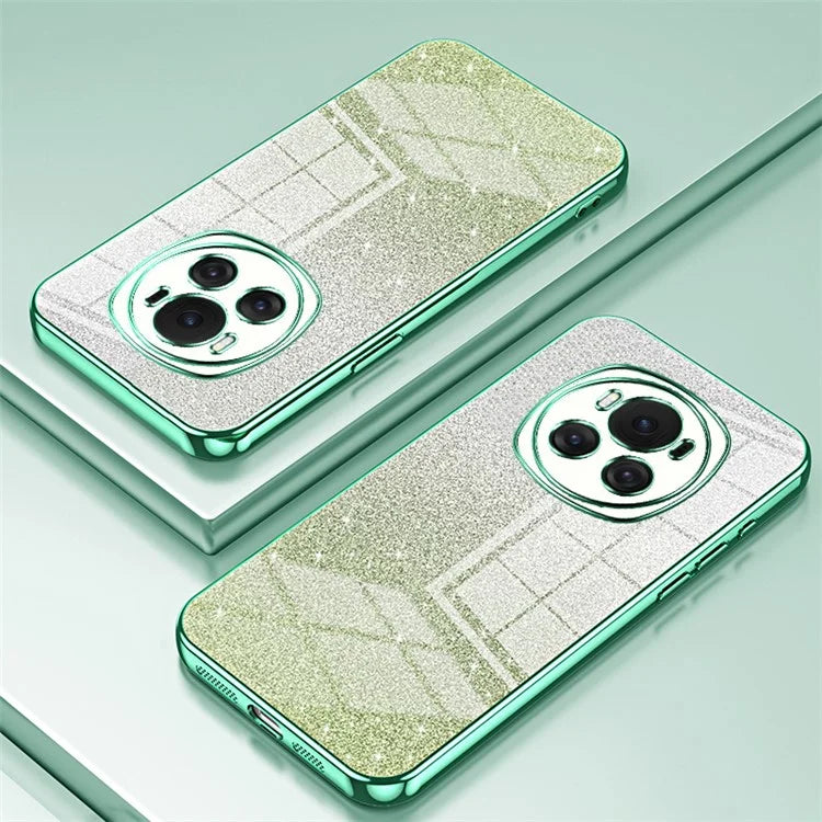 For Honor Magic6 5G Gradient Glitter Cell Phone Cases Electroplated TPU Shell