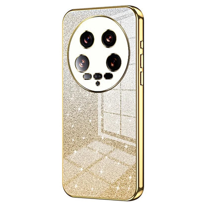 Phone Shell for Xiaomi 14 Ultra Electroplating Design Gradient Glitter Cell Phone Case