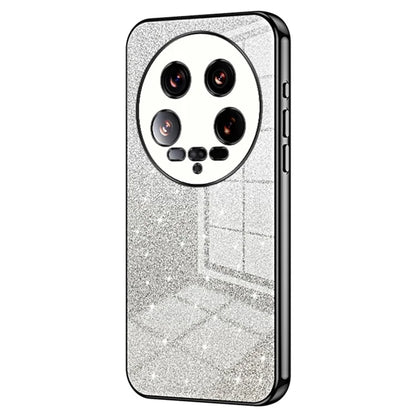 Phone Shell for Xiaomi 14 Ultra Electroplating Design Gradient Glitter Cell Phone Case