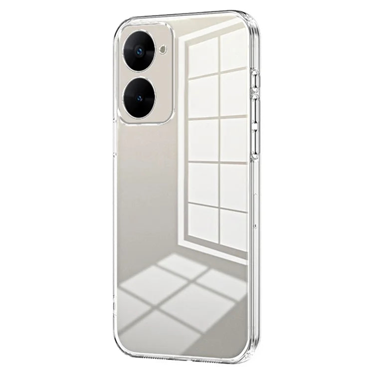For Realme V30t Cell Phone Cases Anti-Scratch TPU Electroplating Phone Protector