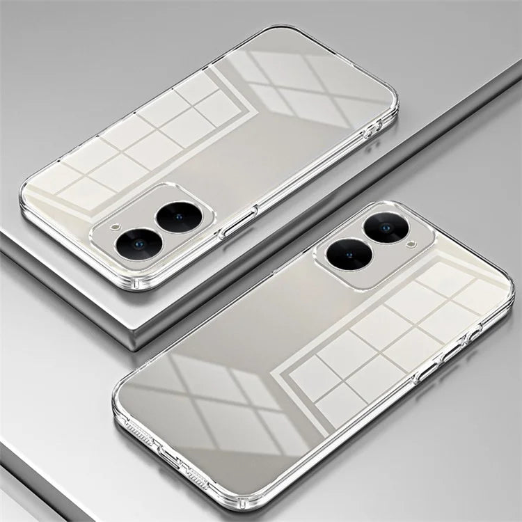 For Realme V30t Cell Phone Cases Anti-Scratch TPU Electroplating Phone Protector