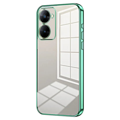 For Realme V30t Cell Phone Cases Anti-Scratch TPU Electroplating Phone Protector