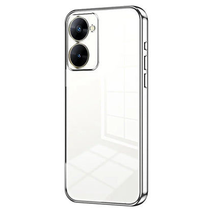 For Realme V30t Cell Phone Cases Anti-Scratch TPU Electroplating Phone Protector