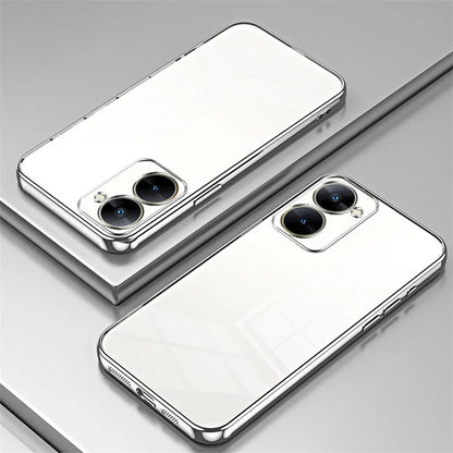 For Realme V30t Cell Phone Cases Anti-Scratch TPU Electroplating Phone Protector