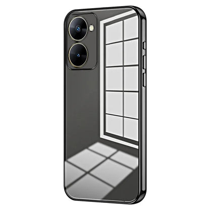 For Realme V30t Cell Phone Cases Anti-Scratch TPU Electroplating Phone Protector