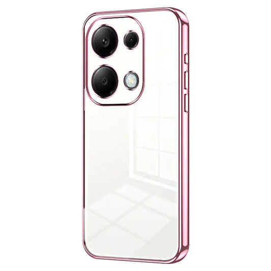 For Xiaomi Redmi Note 13 Pro 4G / Poco M6 Pro 4G Electroplating TPU Cover Cell Phone Case