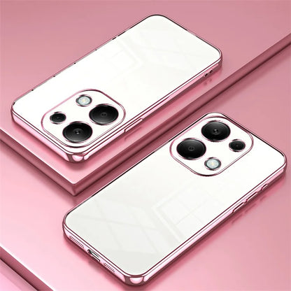 For Xiaomi Redmi Note 13 Pro 4G / Poco M6 Pro 4G Electroplating TPU Cover Cell Phone Case