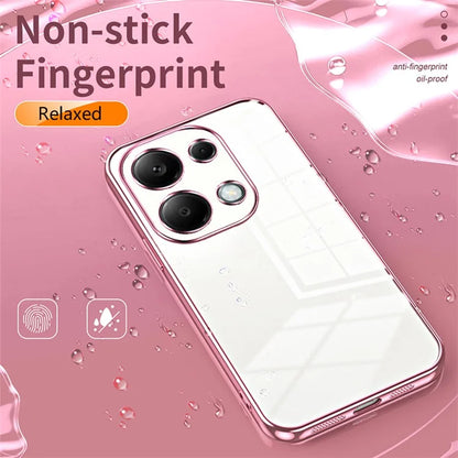 For Xiaomi Redmi Note 13 Pro 4G / Poco M6 Pro 4G Electroplating TPU Cover Cell Phone Case