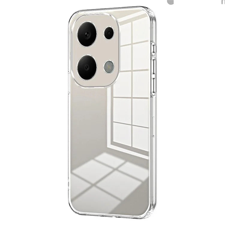 For Xiaomi Redmi Note 13 Pro 4G / Poco M6 Pro 4G Electroplating TPU Cover Cell Phone Case