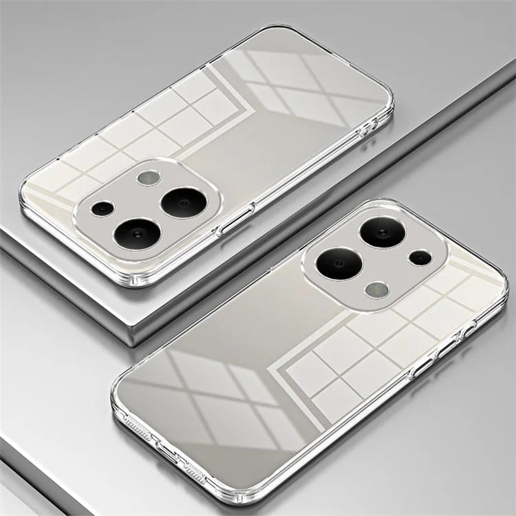 For Xiaomi Redmi Note 13 Pro 4G / Poco M6 Pro 4G Electroplating TPU Cover Cell Phone Case