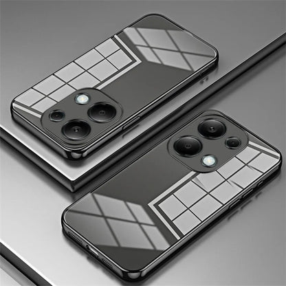For Xiaomi Redmi Note 13 Pro 4G / Poco M6 Pro 4G Electroplating TPU Cover Cell Phone Case