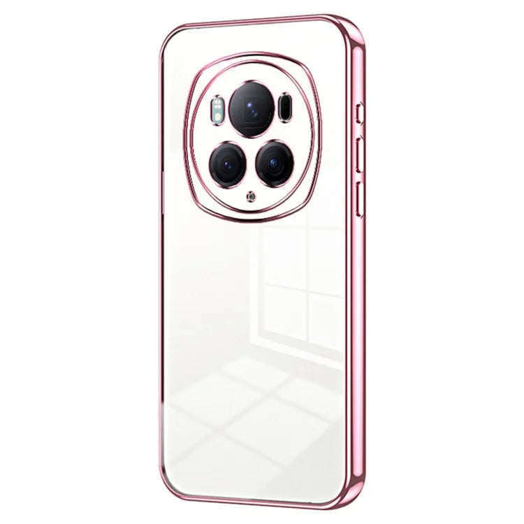 For Honor Magic6 Pro 5G Electroplating TPU Cover Fall Protection Cell Phone Case