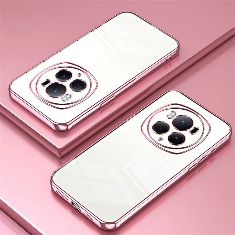For Honor Magic6 Pro 5G Electroplating TPU Cover Fall Protection Cell Phone Case