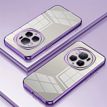 For Honor Magic6 Pro 5G Electroplating TPU Cover Fall Protection Cell Phone Case