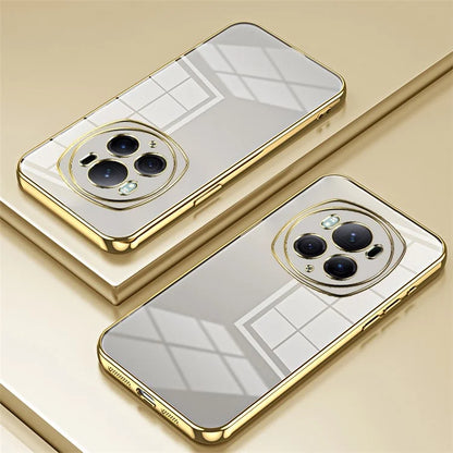 For Honor Magic6 Pro 5G Electroplating TPU Cover Fall Protection Cell Phone Case