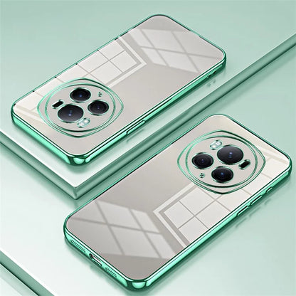 For Honor Magic6 Pro 5G Electroplating TPU Cover Fall Protection Cell Phone Case