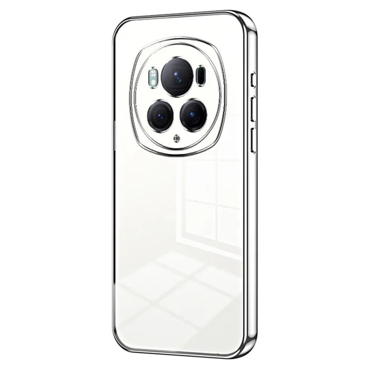 For Honor Magic6 Pro 5G Electroplating TPU Cover Fall Protection Cell Phone Case
