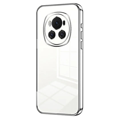 Back Shell for Honor Magic6 5G , Electroplating Soft TPU Cell Phone Case