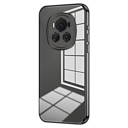Back Shell for Honor Magic6 5G , Electroplating Soft TPU Cell Phone Case