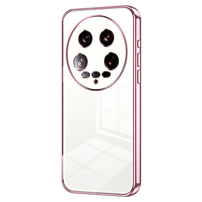 For Xiaomi 14 Ultra Electroplating TPU Cover Fingerprint Free Cell Phone Case