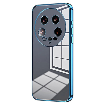 For Xiaomi 14 Ultra Electroplating TPU Cover Fingerprint Free Cell Phone Case