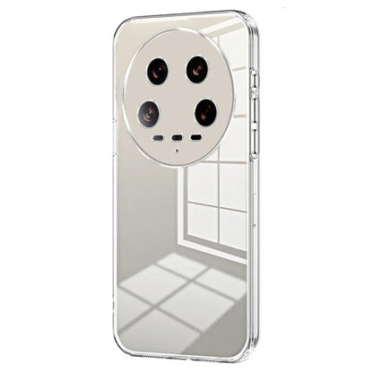 For Xiaomi 14 Ultra Electroplating TPU Cover Fingerprint Free Cell Phone Case
