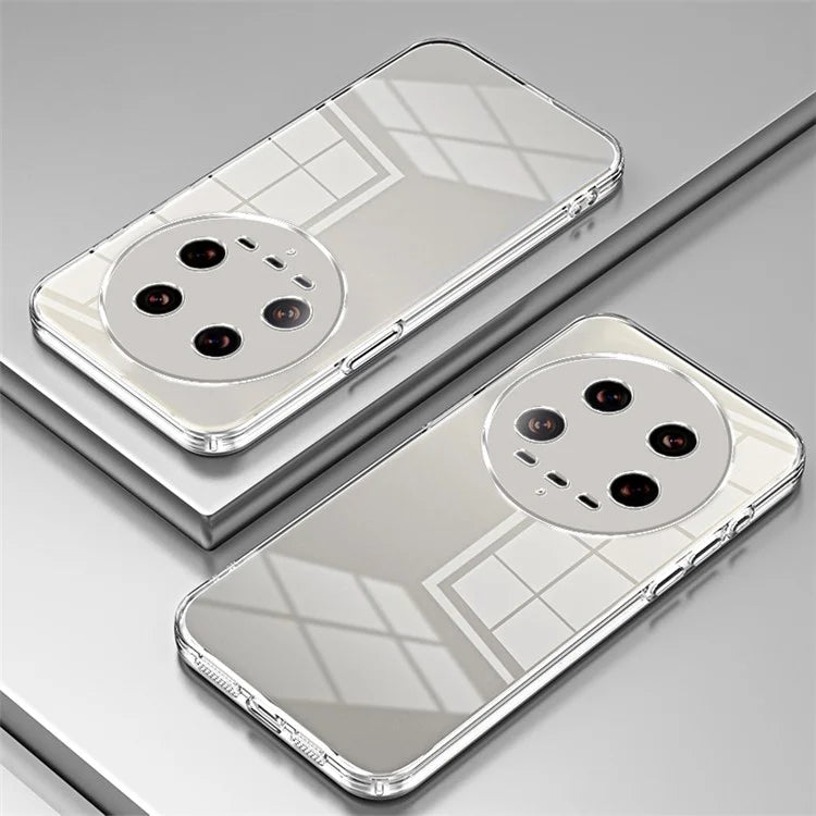 For Xiaomi 14 Ultra Electroplating TPU Cover Fingerprint Free Cell Phone Case