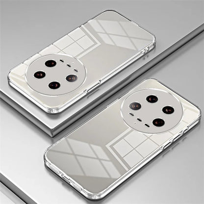 For Xiaomi 14 Ultra Electroplating TPU Cover Fingerprint Free Cell Phone Case