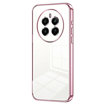 For Realme 12+ 5G Cell Phone Cases Flexible TPU Electroplating Phone Protector